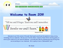 Tablet Screenshot of mrsdeesegoodman.educatorpages.com