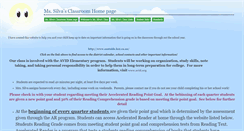 Desktop Screenshot of mrssilva.educatorpages.com
