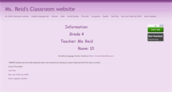 Desktop Screenshot of 30751.educatorpages.com