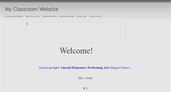Desktop Screenshot of laquettacarter.educatorpages.com