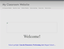 Tablet Screenshot of laquettacarter.educatorpages.com