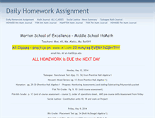 Tablet Screenshot of mortonmath.educatorpages.com