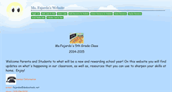 Desktop Screenshot of fajardo.educatorpages.com