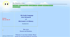 Desktop Screenshot of monem.educatorpages.com