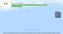 Desktop Screenshot of 17990.educatorpages.com