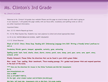 Tablet Screenshot of clinton3.educatorpages.com