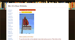 Desktop Screenshot of misterg.educatorpages.com