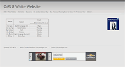 Desktop Screenshot of oms8white.educatorpages.com