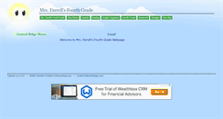 Desktop Screenshot of farrellcre.educatorpages.com