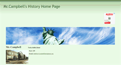 Desktop Screenshot of campbellfrolio.educatorpages.com