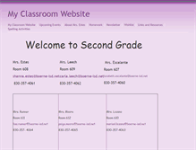 Tablet Screenshot of estess.educatorpages.com