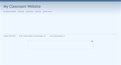 Desktop Screenshot of nlewis.educatorpages.com