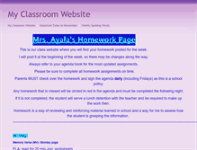 Tablet Screenshot of mrsayala.educatorpages.com