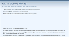 Desktop Screenshot of mamccluney.educatorpages.com