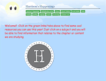 Tablet Screenshot of harrisona.educatorpages.com