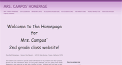 Desktop Screenshot of mrscampos.educatorpages.com
