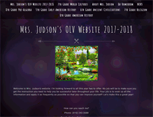 Tablet Screenshot of judsoli.educatorpages.com