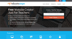 Desktop Screenshot of educatorpages.com
