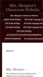 Mobile Screenshot of mcsmergner.educatorpages.com