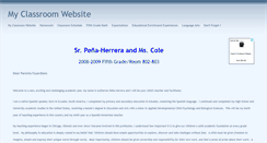 Desktop Screenshot of penaherrera.educatorpages.com