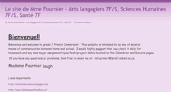Desktop Screenshot of mfournier.educatorpages.com