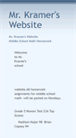 Mobile Screenshot of mcskramer.educatorpages.com