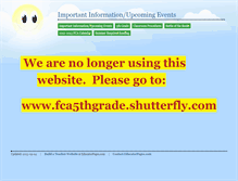 Tablet Screenshot of fca4and5.educatorpages.com