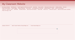 Desktop Screenshot of mrsvoller.educatorpages.com
