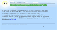 Desktop Screenshot of mswolf.educatorpages.com