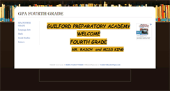 Desktop Screenshot of gpafourthgrade.educatorpages.com