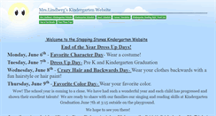 Desktop Screenshot of mrslindberg.educatorpages.com