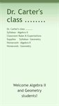 Mobile Screenshot of drlcarter.educatorpages.com