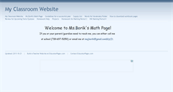 Desktop Screenshot of jborik.educatorpages.com