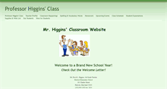 Desktop Screenshot of mrhiggins.educatorpages.com