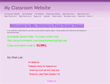 Tablet Screenshot of kitcher.educatorpages.com