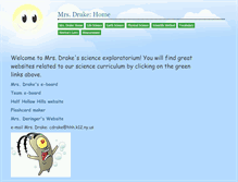 Tablet Screenshot of mrsdrake.educatorpages.com