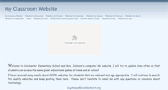 Desktop Screenshot of bjohnson.educatorpages.com