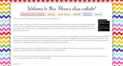 Desktop Screenshot of mrsflores.educatorpages.com