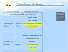 Tablet Screenshot of 3477.educatorpages.com