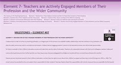 Desktop Screenshot of 16761.educatorpages.com